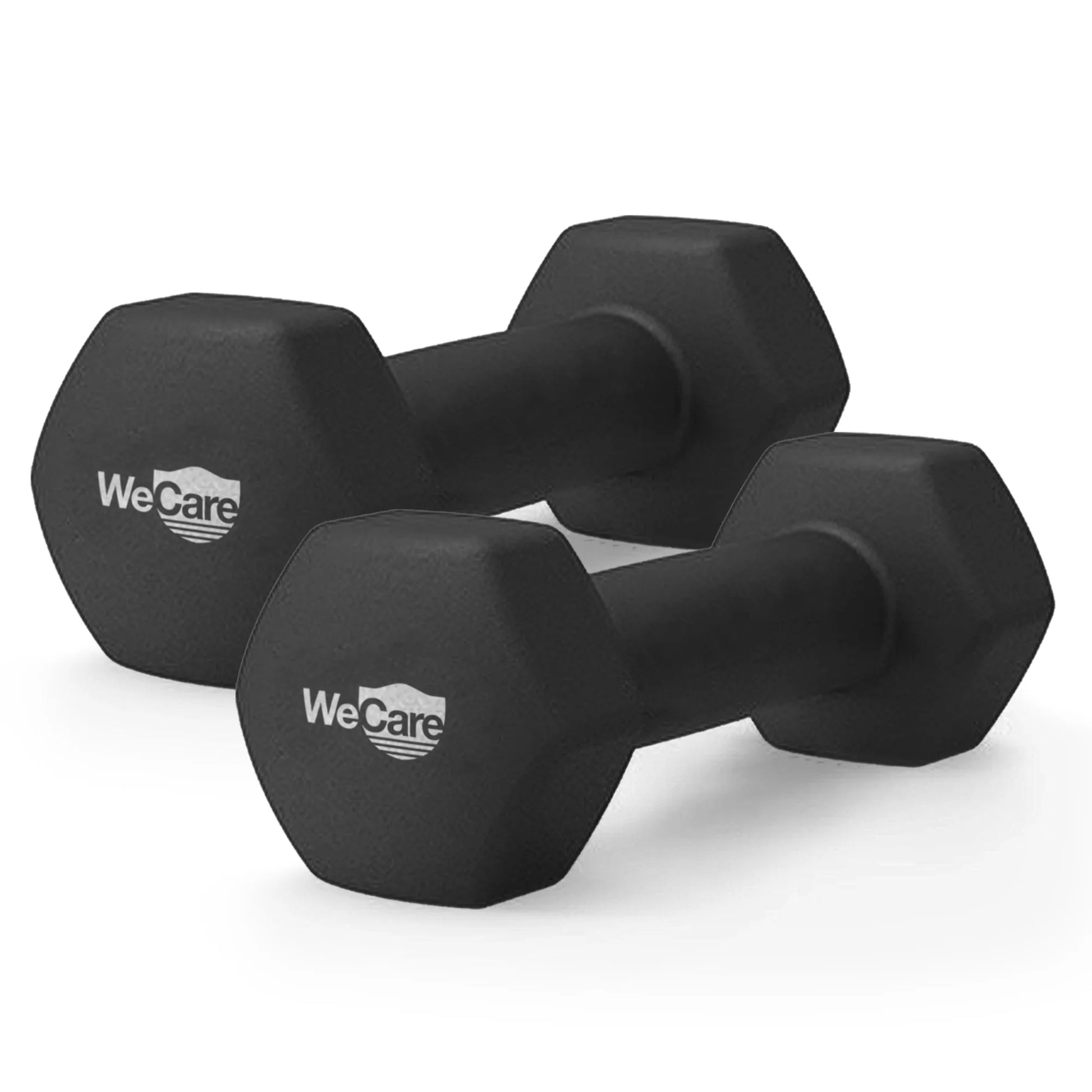 Elevate Your Fitness Routine with Our 15Lb Neoprene Hex Dumbbell Pair in Sleek Black