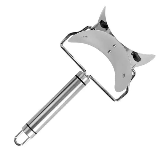 1PC Manual Dumpling Wrapper Circle Roller Dumpling Stainless Steel Making Tools Dumpling Jiaozi Pie Skin Wrappers DIY Tools ZYF